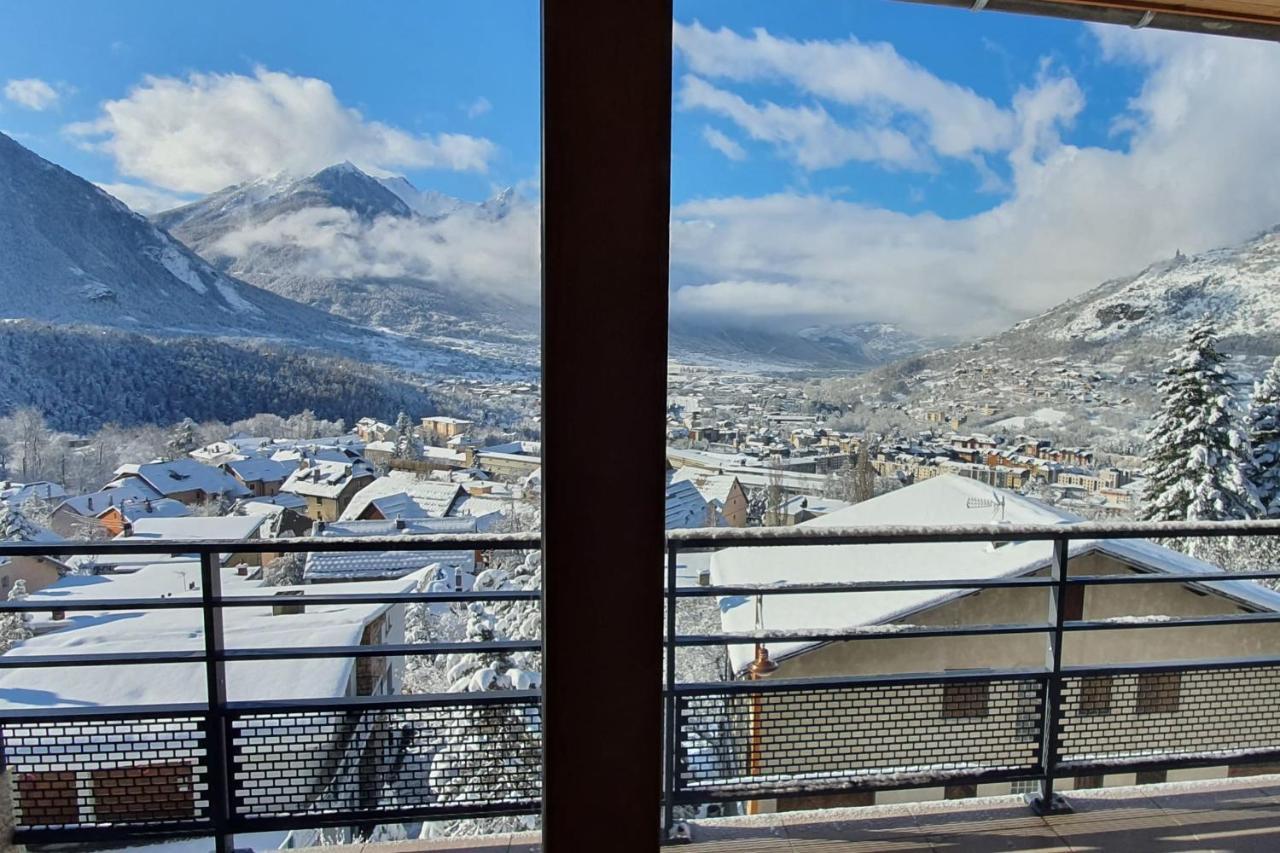 Apt With Panoramic View Near Vauban City Briançon Eksteriør billede