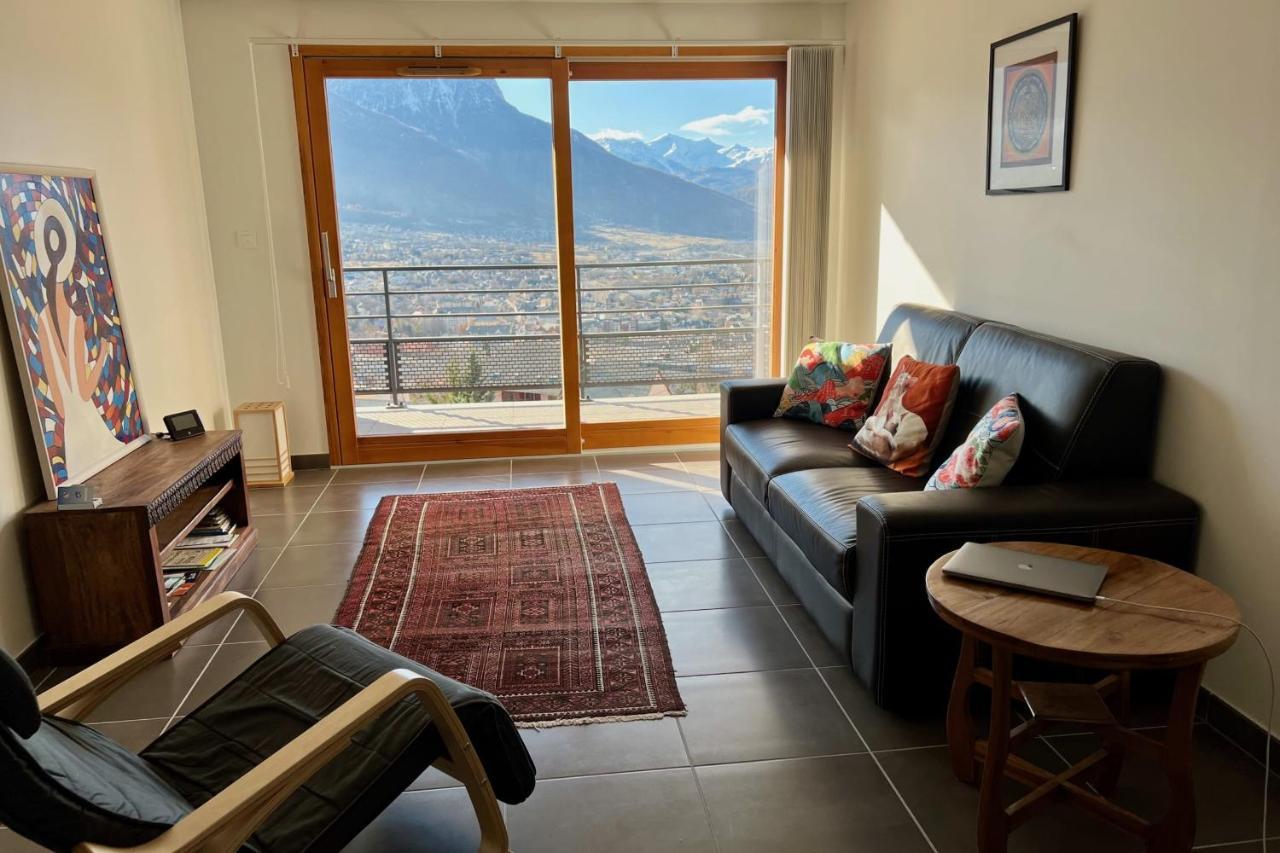 Apt With Panoramic View Near Vauban City Briançon Eksteriør billede